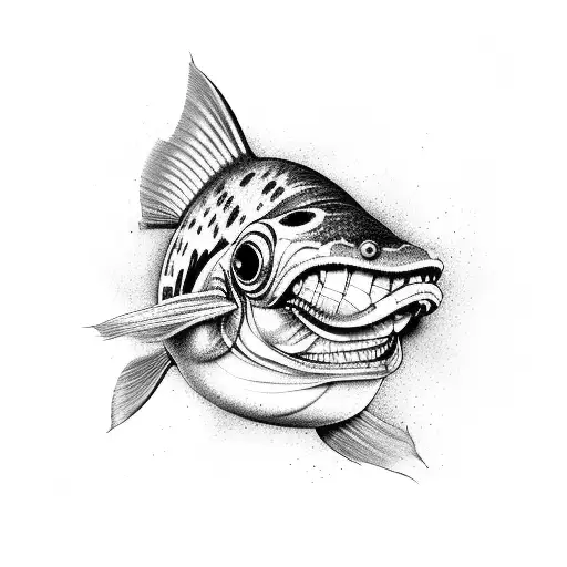 Piranha With One Line