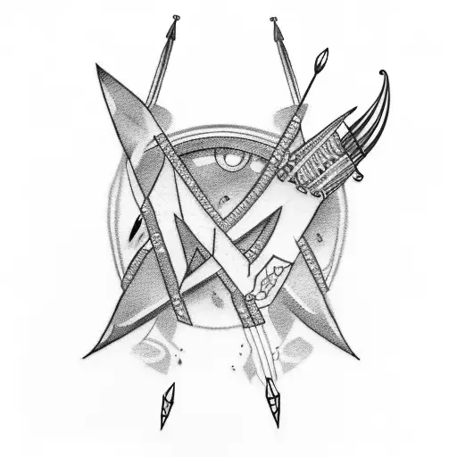 Arrow With Morse Code