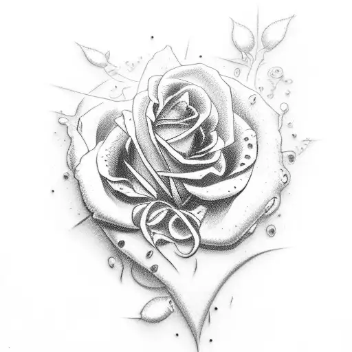 Jesus Cross With Roses