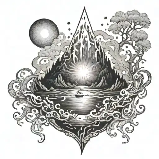 Middle Earth Fire Water