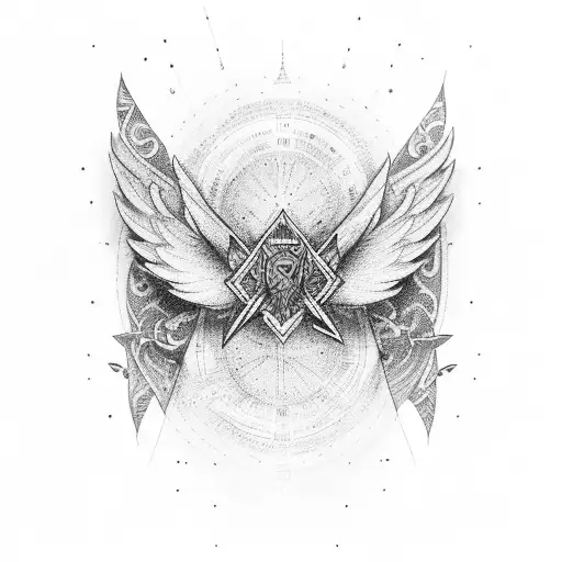 Wing With The Numbers 777