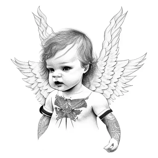 Baby Angel Named Tucker