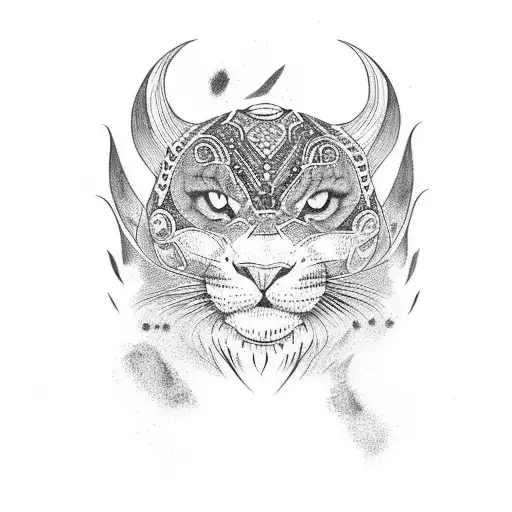 Black Panter With Claws