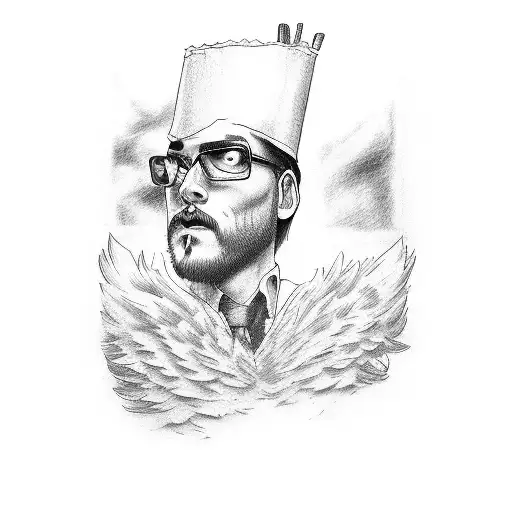 Bartender Tootles In A Eagle