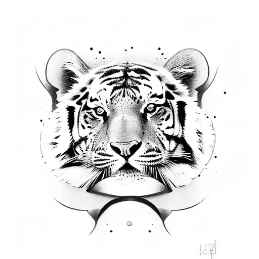 Little Tiger In Tactical Gear