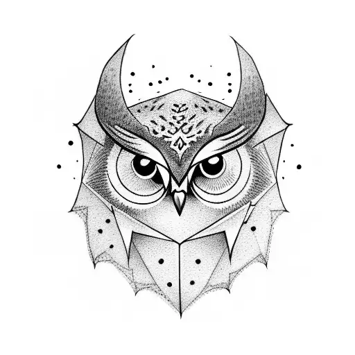 Owl And A Bat
