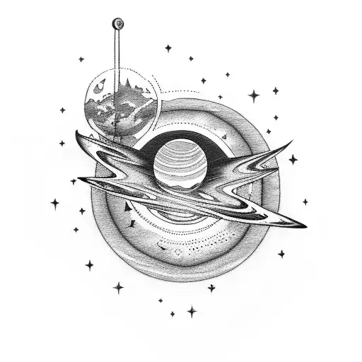 Planet Saturn Baby Angel Lake