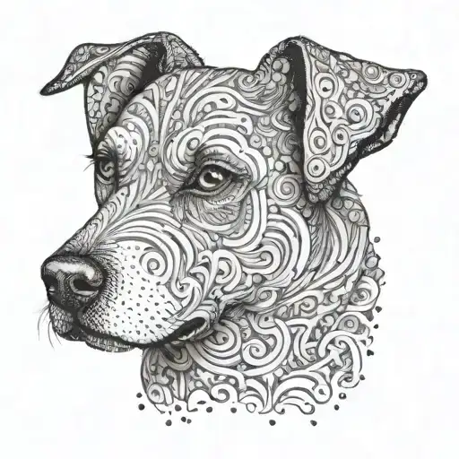 Doodle Dog Wearing