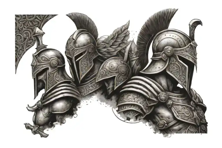 Spartans With Norse Gods