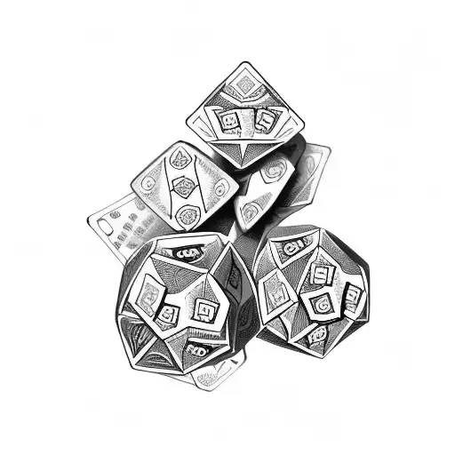 Money Rolls And Dice