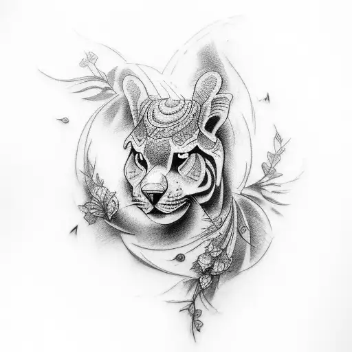 Create A Tattoo Inspired By The Beauty Of Nature With A Touch Of Ancient History