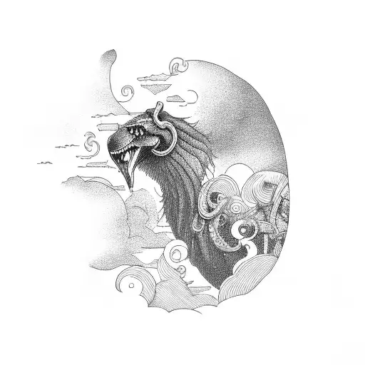 Sky In Summer In A Car