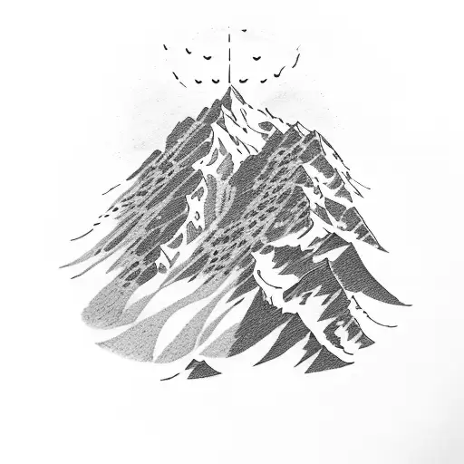 Man Climbing A Mountain