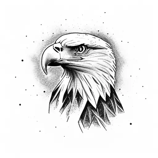 A Bald Eagle Holding An Ar15 Rifle