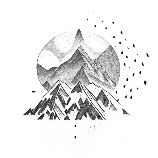 Mountains With Coffee