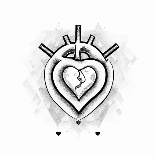 Heart With A Date Banner