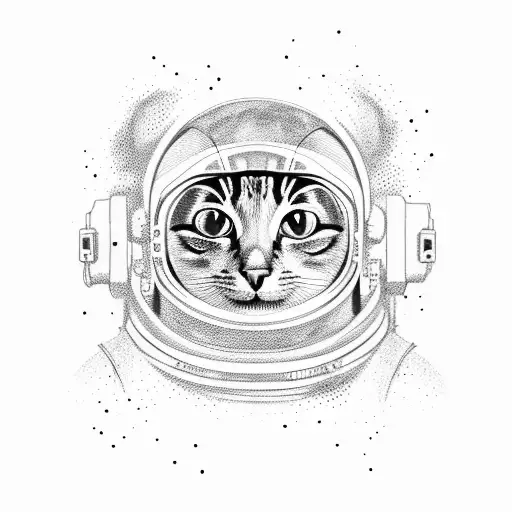 Astronaut Kitten