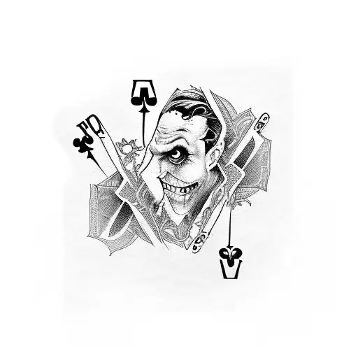 Jack And Joker Poker Hand