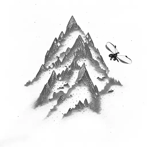 Mountain Scene River Scene Bear Firepit Dragonfly