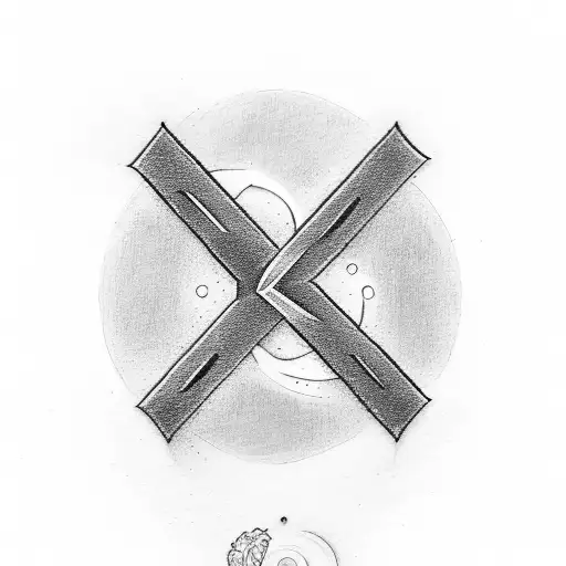 Letter K With Love Symbol Small