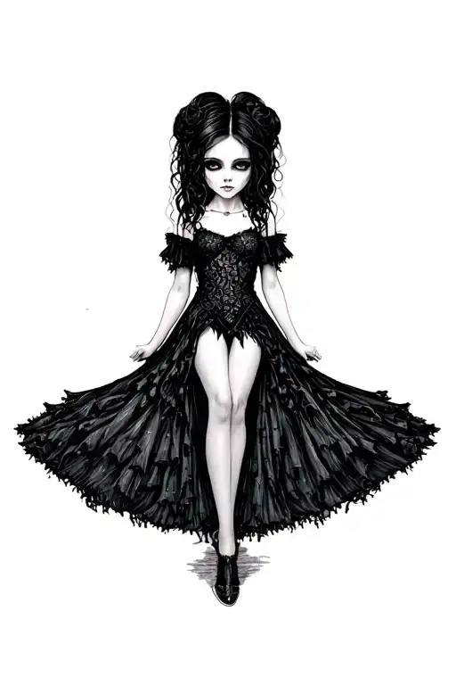 Dark Goth Girl