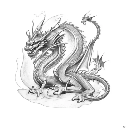 Dragon With Candy
