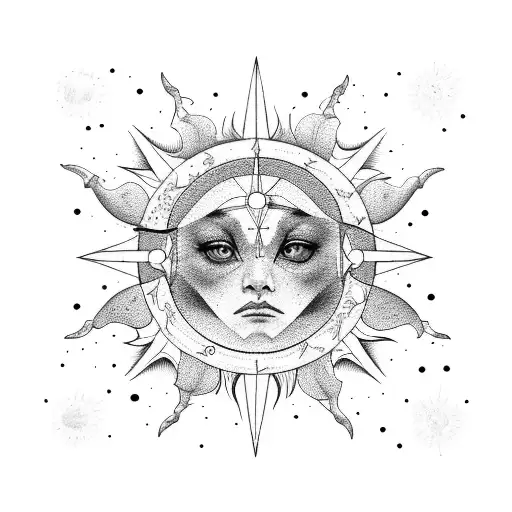 Zodiac Constellations Sun Moon