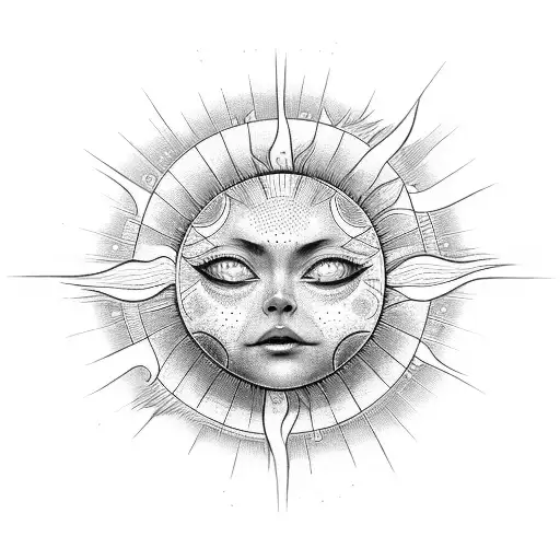 The Sun With A Face