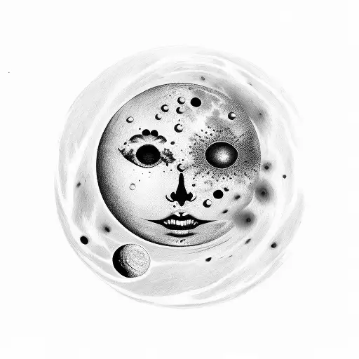 The Moon With A Face