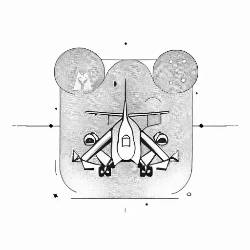 Airplane With Microphone Having Vegas Elements