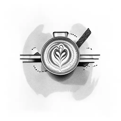 Crema Brand' Coffee With Picture Of Coffee Cup