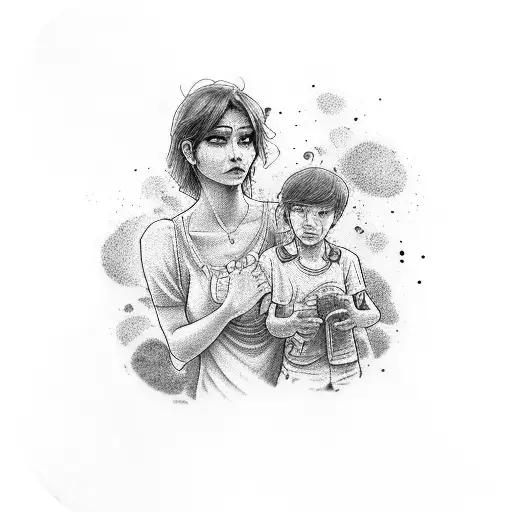 A Arm Sleeve Story Of A Boy And Mother Love