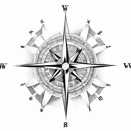 Compass With The Name Waylon