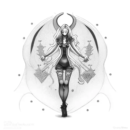 Sexy Witch With Ukraine Flag