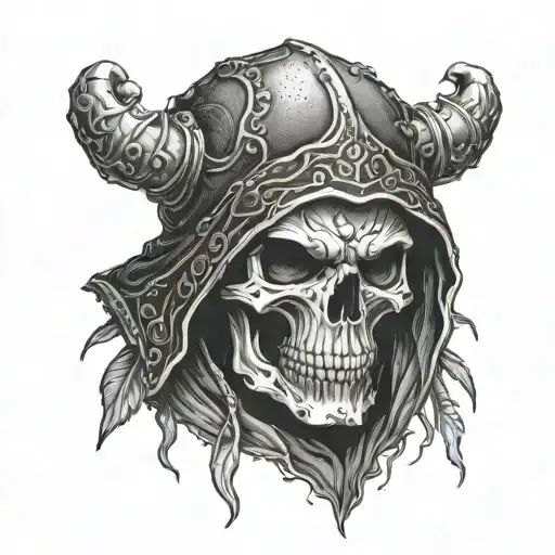 Skull And Hood