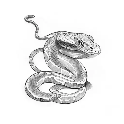 Snake And Woman Body