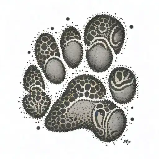 Dog Paw Print