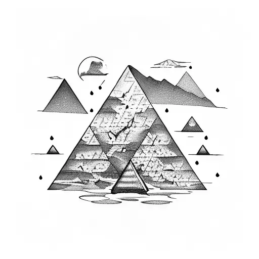 Pyramid Shaped Hourglass