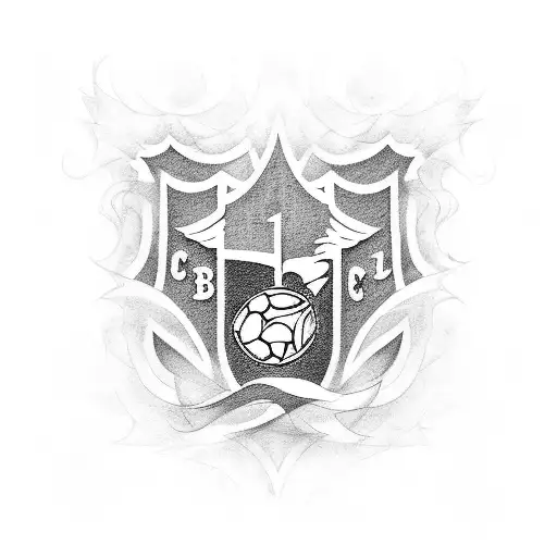 You'll Never Walk Alone With Football Club Logo