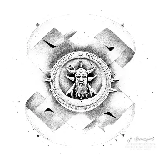 Poseidon In A Circle