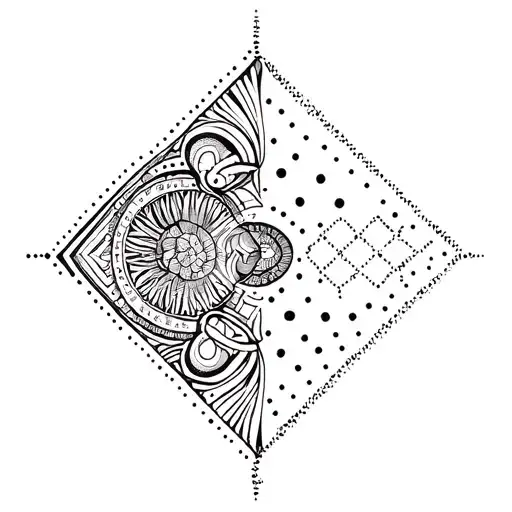 Gemini And Aquarius Patern Geometrical