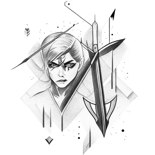 Arrow Broken From Lines