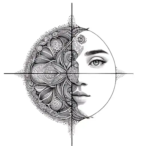 Gemini And Aquarius Patern Geometrical