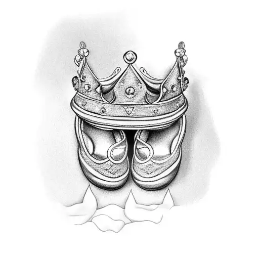 Cinderella Beauty Slipper With Crown