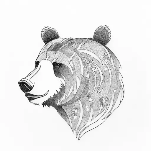 Bear Walking On Trail