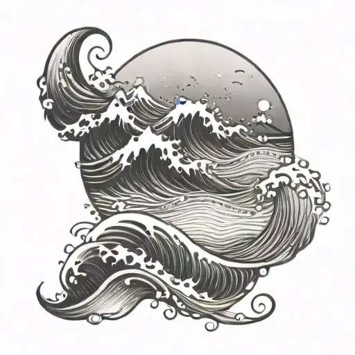 Camp Glass Ocean Waves