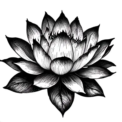 Lotus Flower Flames