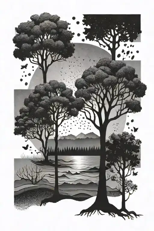 Nature Elements Like Trees