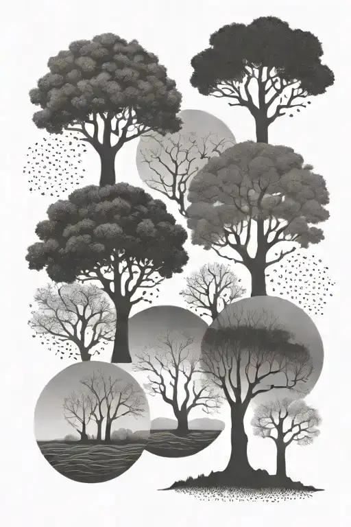 Nature Elements Like Trees