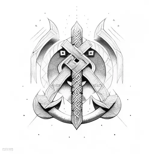 Nordic Runes Odin Death